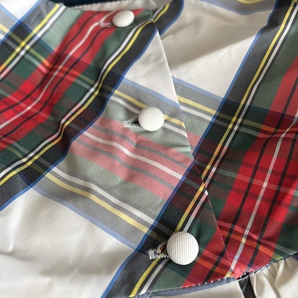 Ralph Lauren Taffeta Fit & Flare Dress & Bloomer Set - Baby In Polo Tartan - Picture 5 of 5